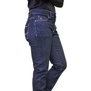 Lapco Fire resistant work jeans for women.  Size 8 and stretchy.